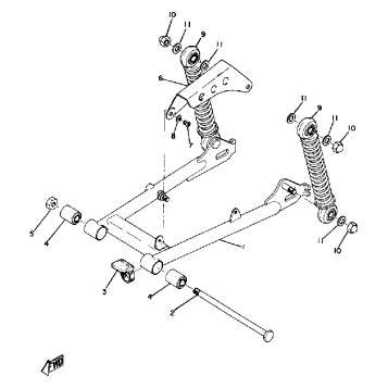 REAR ARM - REAR CUSHION