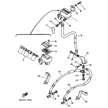 FRONT MASTER CYLINDER
