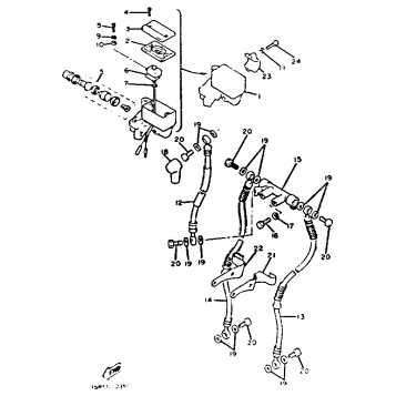 FRONT MASTER CYLINDER