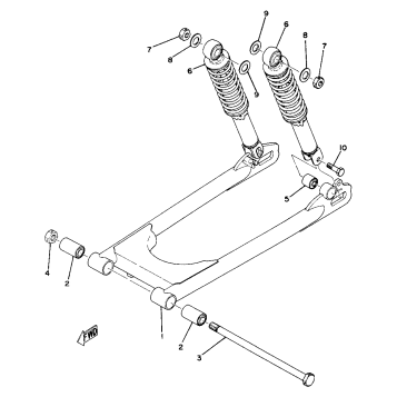 REAR ARM-REAR CUSHION