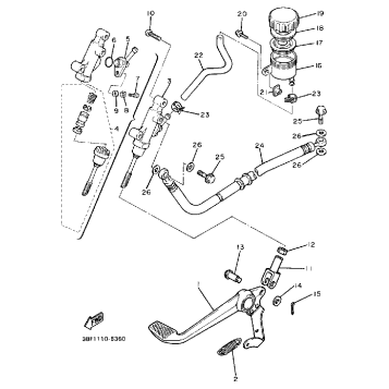 REAR MASTER CYLINDER