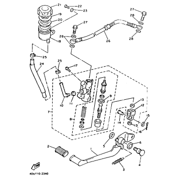 REAR MASTER CYLINDER