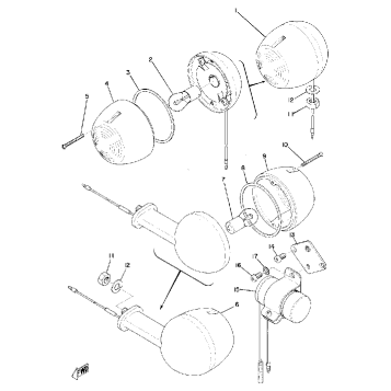 FLASHER LAMP ALTERNATE PARTS