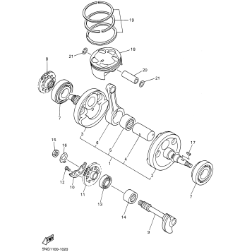 CRANKSHAFT PISTON