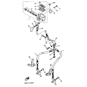 FRONT MASTER CYLINDER