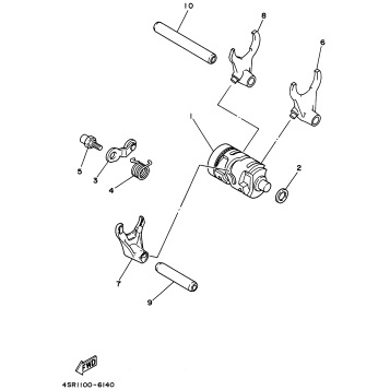 SHIFT CAM SHIFT FORK