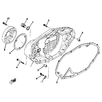 CRANKCASE COVER RIGHT