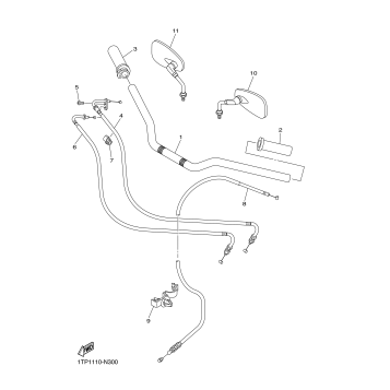 STEERING HANDLE CABLE