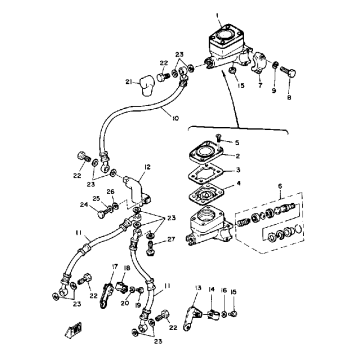 FRONT MASTER CYLINDER