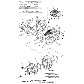 CRANKCASE-CYLINDER