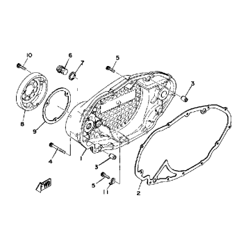 CRANKCASE COVER RIGHT