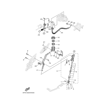 REAR MASTER CYLINDER