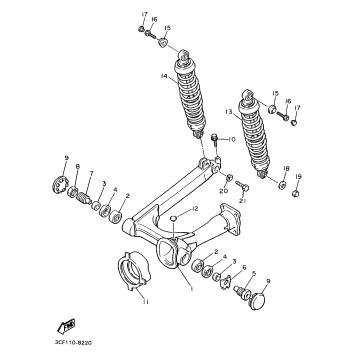 REAR ARM SUSPENSION