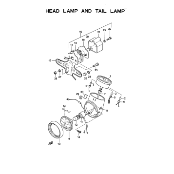 HEAD LAMP - TAIL LAMP