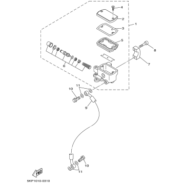 FRONT MASTER CYLINDER