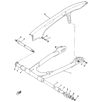 REAR ARM AND CHAIN CASE