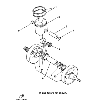PISTON AND CON ROD ASSEMBLY