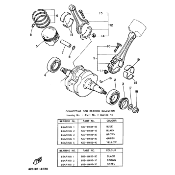 CRANKSHAFT PISTON