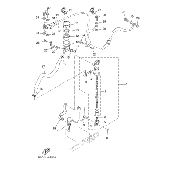 REAR MASTER CYLINDER