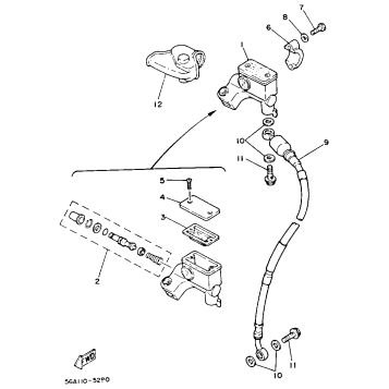 FRONT MASTER CYLINDER