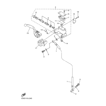 FRONT MASTER CYLINDER