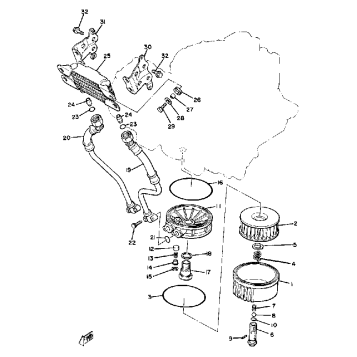 OIL COOLER OIL CLEANER