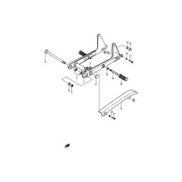 REAR ARM - CHAIN CASE