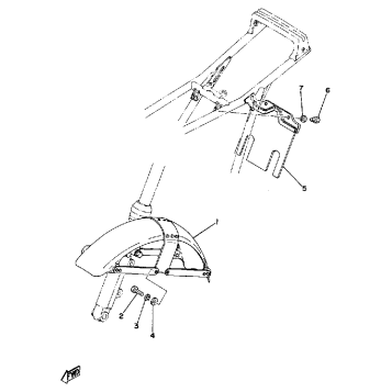 FRONT FENDER - REAR FENDER