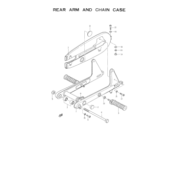 REAR ARM AND CHAIN CASE