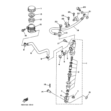 REAR MASTER CYLINDER