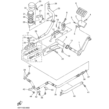 REAR MASTER CYLINDER