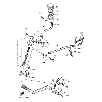 REAR MASTER CYLINDER