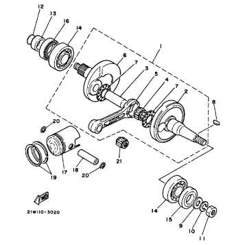 CRANKSHAFT - PISTON