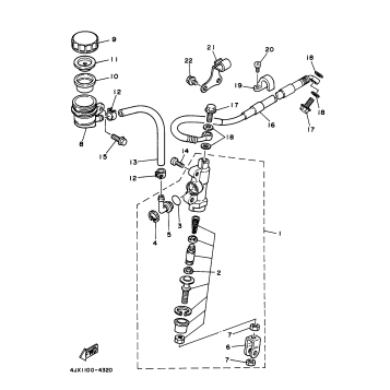 REAR MASTER CYLINDER