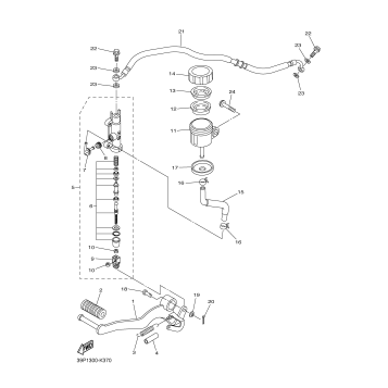 REAR MASTER CYLINDER
