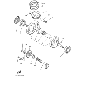 CRANKSHAFT PISTON