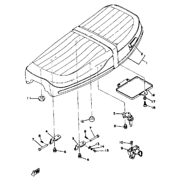 SEAT XS650D E E006501~ F
