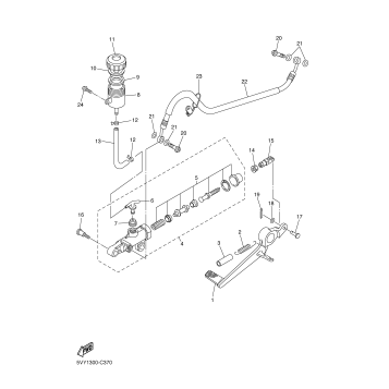REAR MASTER CYLINDER