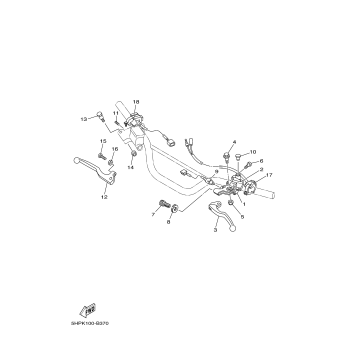 HANDLE SWITCH LEVER LES