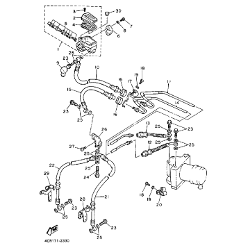 FRONT MASTER CYLINDER