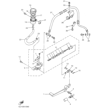 REAR MASTER CYLINDER