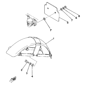 FRONT FENDER - REAR FENDER