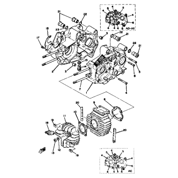 CRANKCASE-CYLINDER