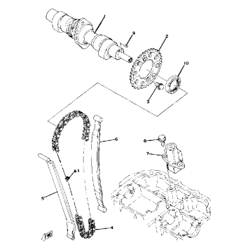 CAMSHAFT - CHAIN TENSIONER