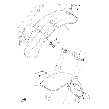 FRONT FENDER-REAR FENDER