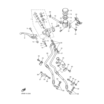 FRONT MASTER CYLINDER
