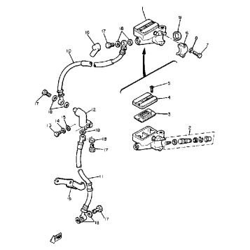 FRONT MASTER CYLINDER