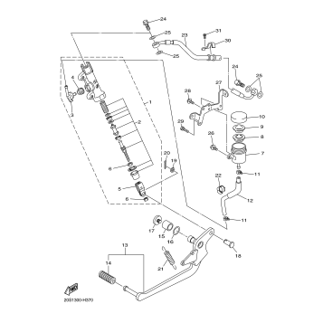 REAR MASTER CYLINDER