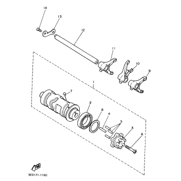 SHIFT CAM SHIFT FORK