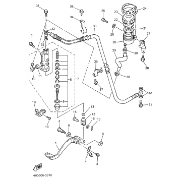 REAR MASTER CYLINDER